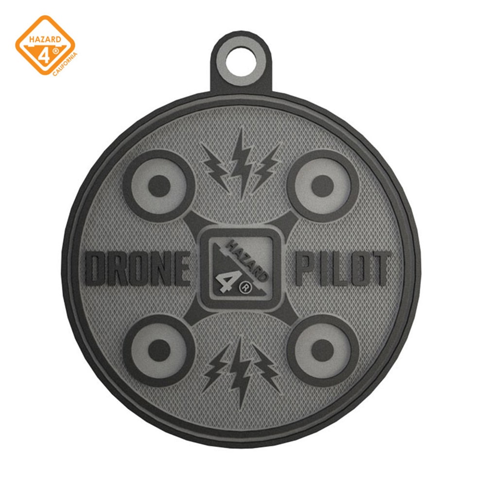 HAZARD4 カメラバッグ用 パッチアクセサリー Drone Pilot - rubber velcro patch