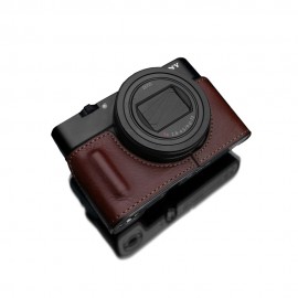 GARIZ SONY RX100 VII（DSC-RX100M7） 用 本革カメラケース HG-RX100M7BR ブラウン