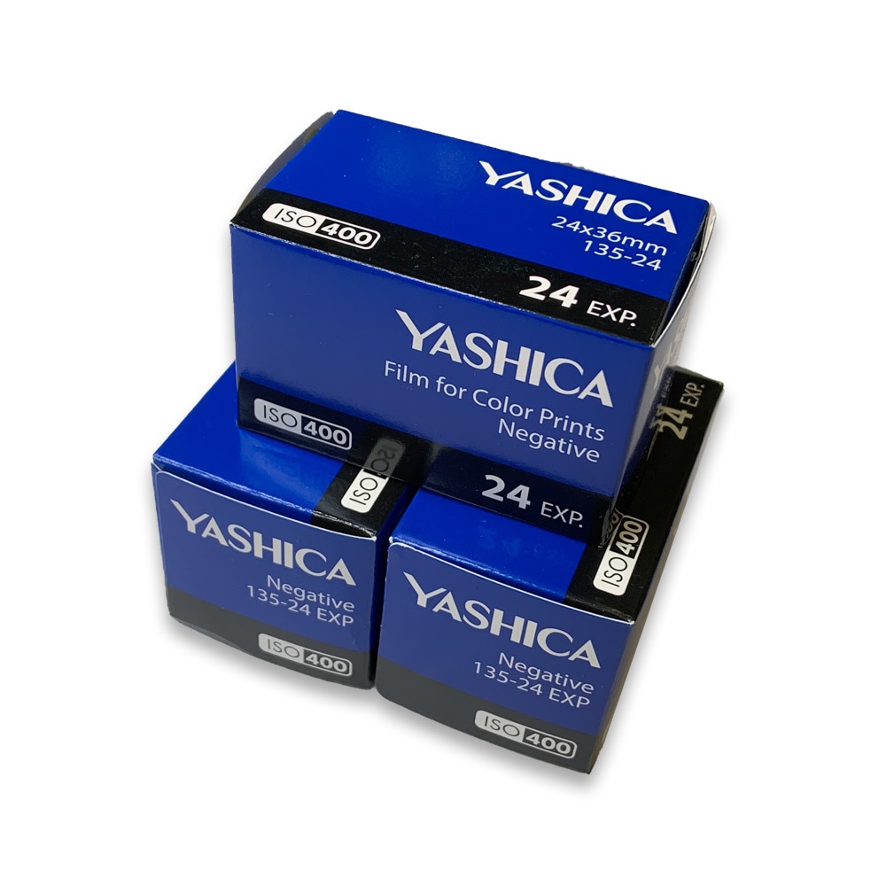 YASHICA ヤシカ カラーネガフィルム Color 400-135-24枚撮 3本セット