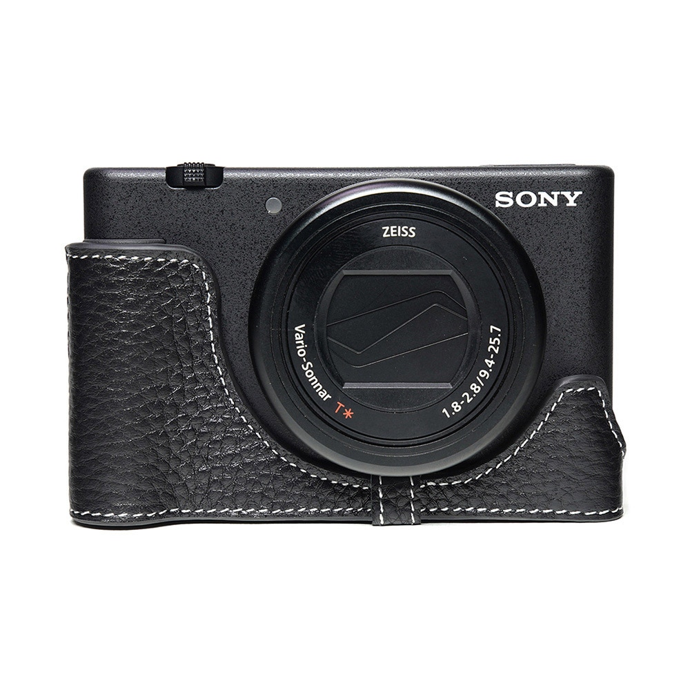 TP Original SONY VLOGCAM ZV-1 用 ボディーハーフケース ブラック