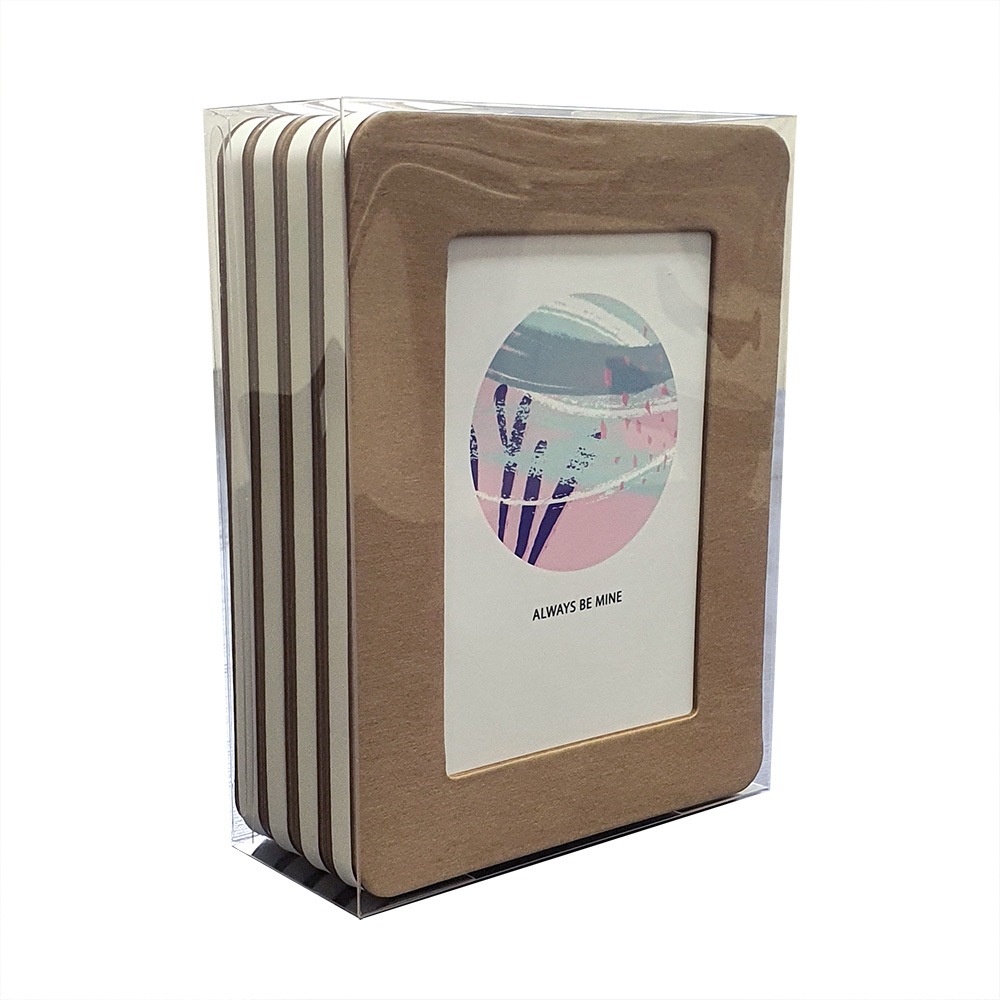 thehaki L判サイズ用 サンドイッチフレーム 4P セット (クラフト)