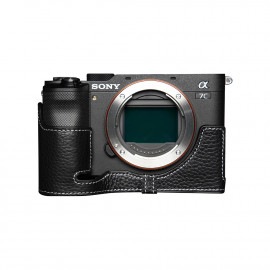 TP Original SONY α7C 用 ボディーハーフケース ブラック|ボディージャケット・ハーフケース|カメラケース