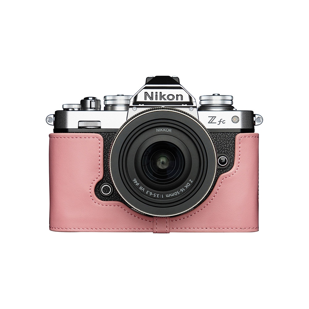 TP Original Nikon Z fc 用 ボディーハーフケース ピンク