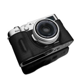 GARIZ FUJIFILM X100VI用 本革カメラケース HG-X100VIBK ブラック