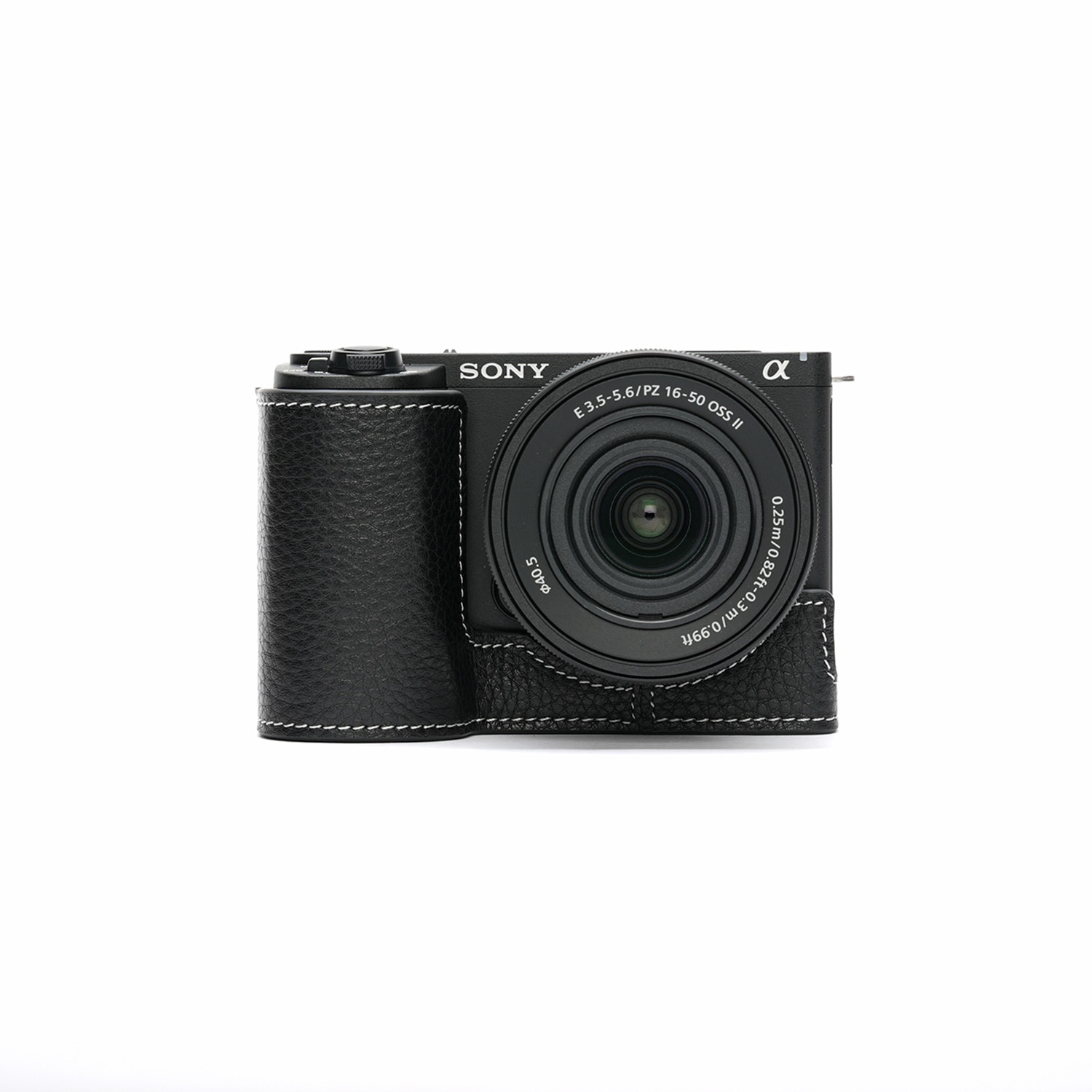 TP Original SONY VLOGCAM ZV-E10 II用 ボディーハーフケース ブラック