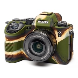 イージーカバー　ソニー　α1 用　 液晶保護フィルム付属 カモフラージュ