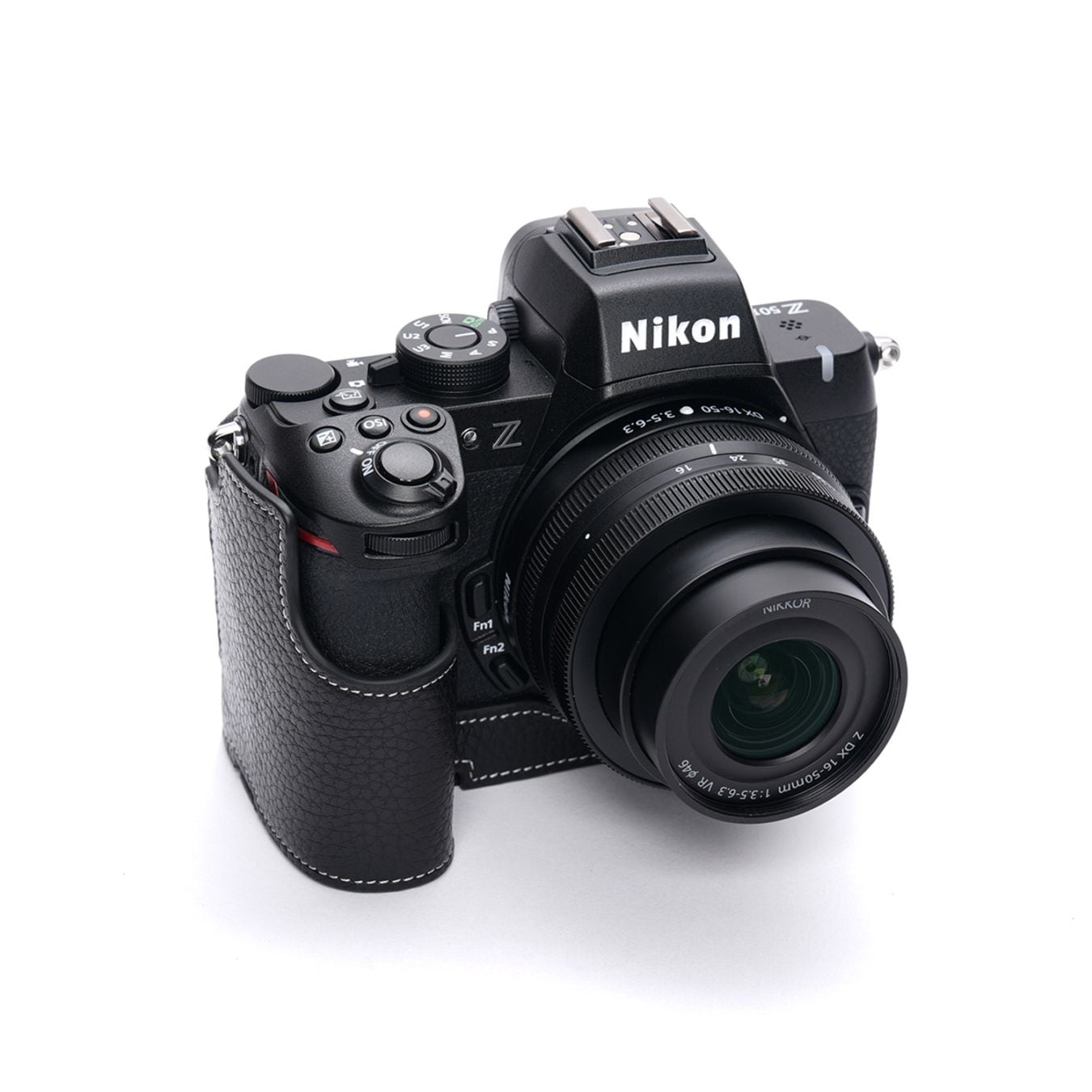 TP Original Nikon Z50II 用 ボディーハーフケース ブラック