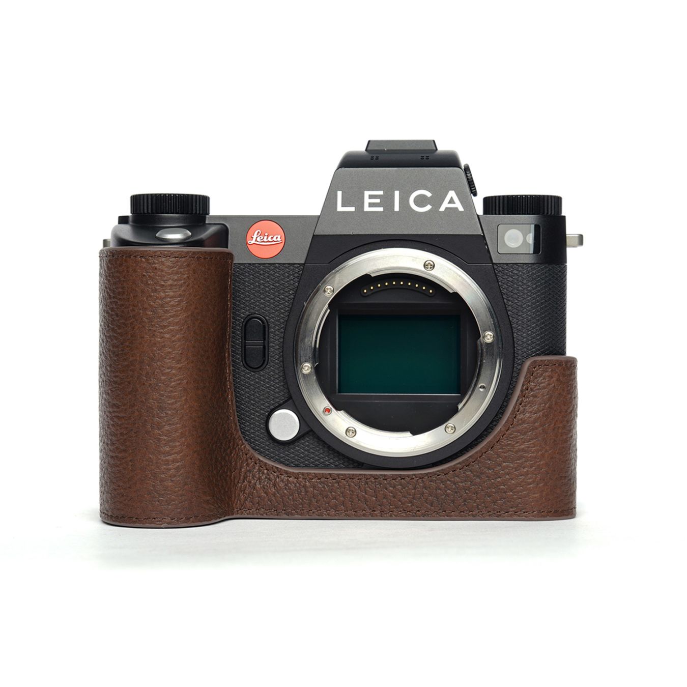 TP Original Leica SL3 用 ボディーハーフケース ダークブラウン