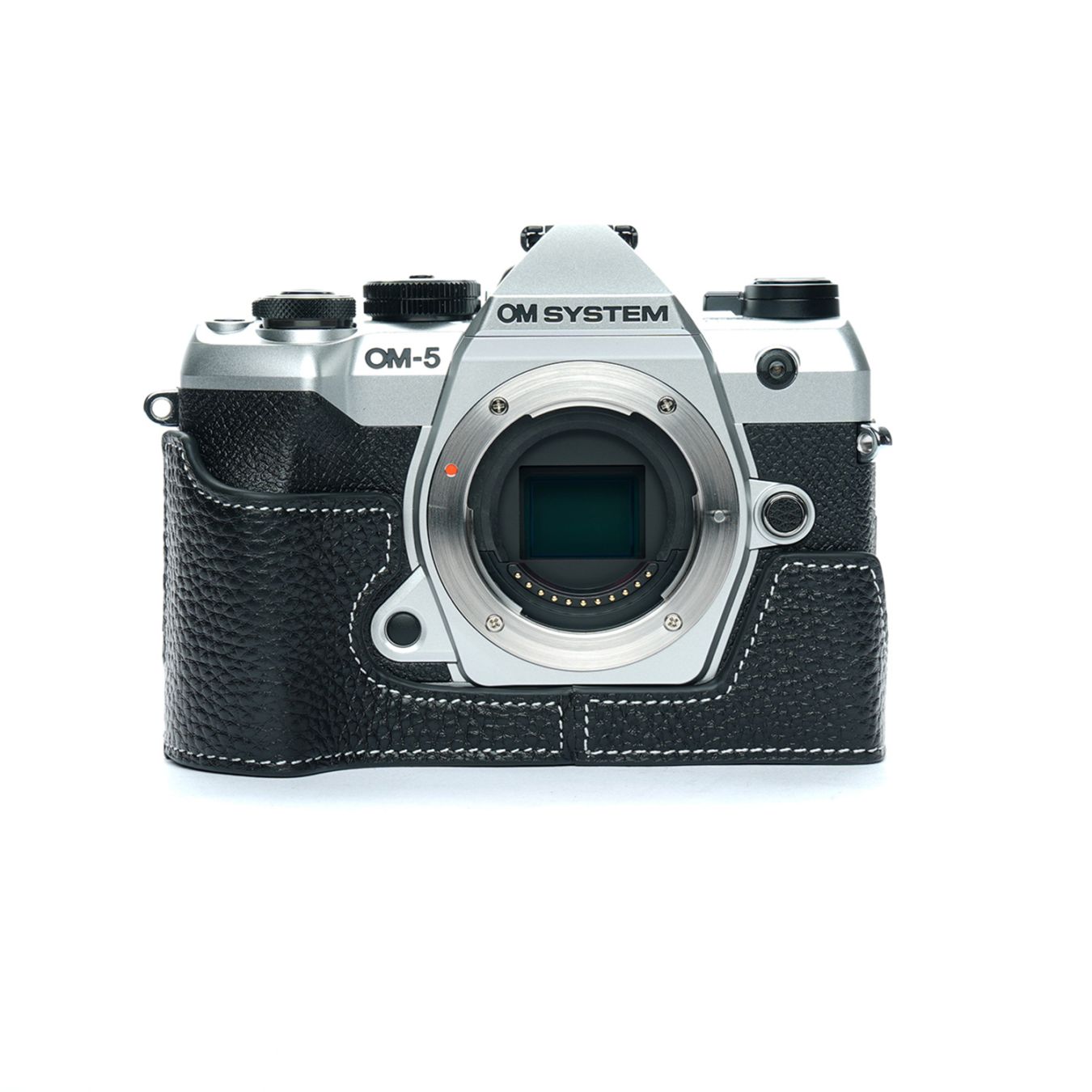 TP Original OM SYSTEM OM-5 Mark II 用 ボディーハーフケース ブラック