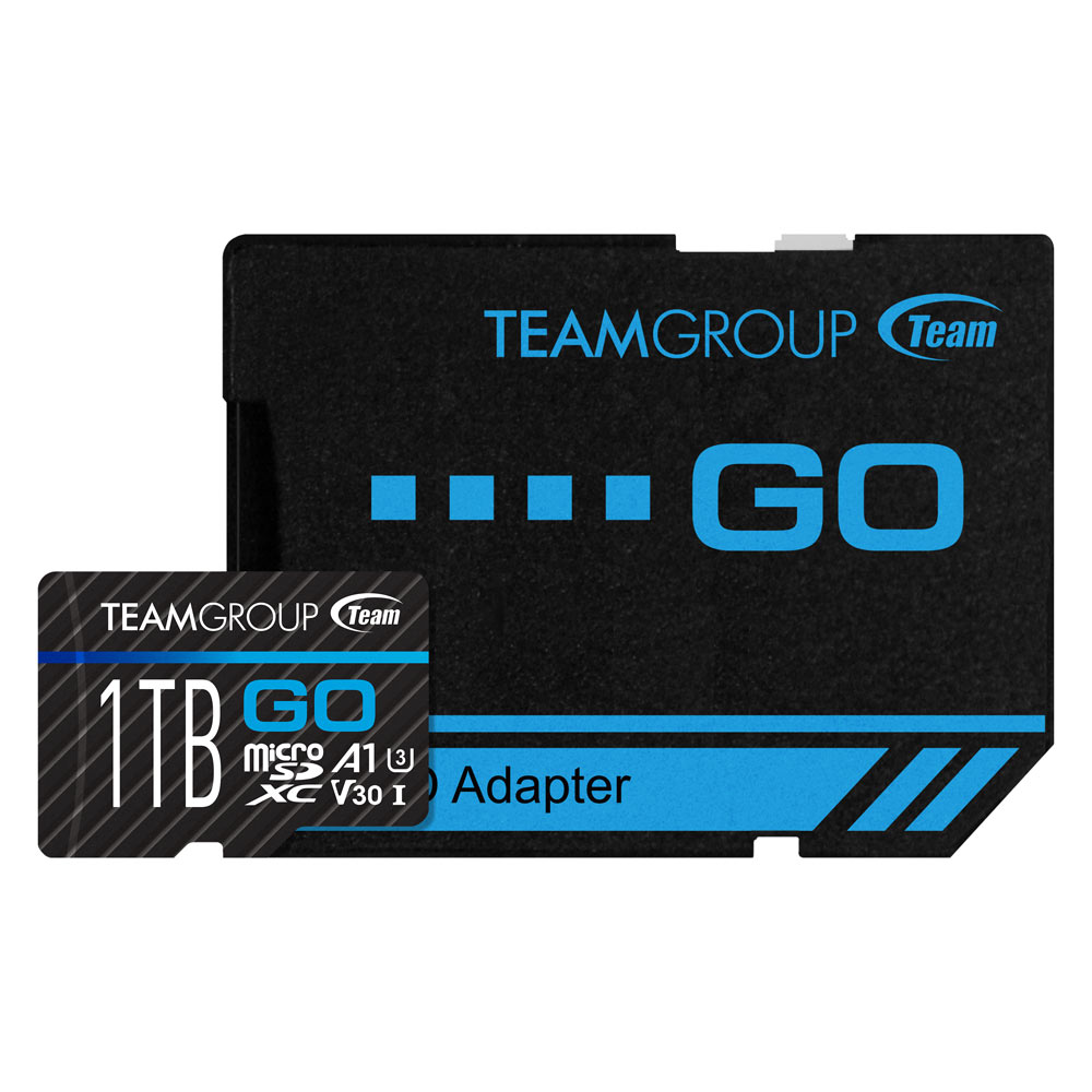 Team GO Micro SDXC UHS-I U3 V30 メモリーカード 1TB【SDカードアダプタ付き】