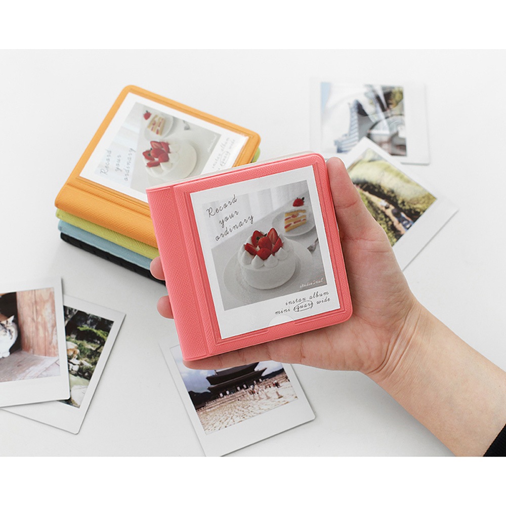 2NUL チェキスクエア アルバム INSTAX ALBUM SQ New （28枚収納＋表紙1枚）