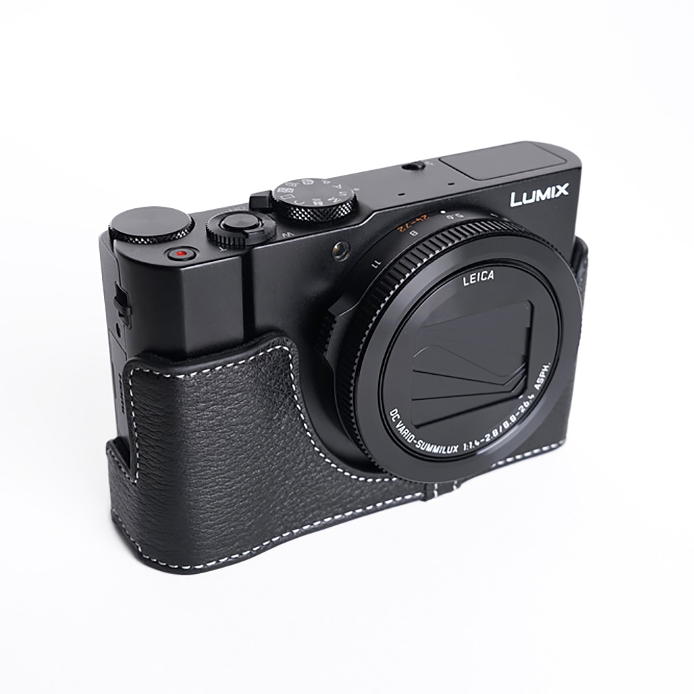 TP Original Panasonic LX9 用 ボディーハーフケース ブラック