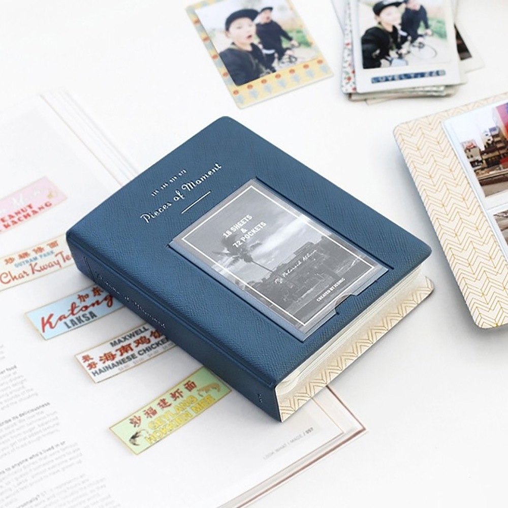 Iconic アイコニック チェキアルバム My Polaroid Ver 3 Pieces Of Moment チェキフィルム用アルバム 72枚収納 写真整理 保管 チェキ用アルバム スマイルカメラ