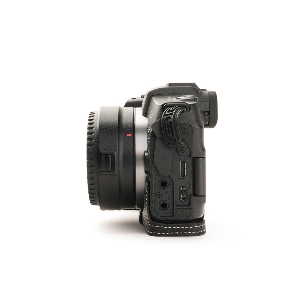 TP Original Canon EOS RP 用 ボディーハーフケース ブラック
