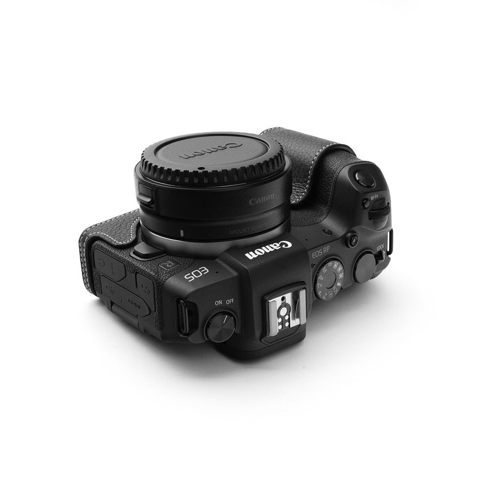 TP Original Canon EOS RP 用 ボディーハーフケース ブラック