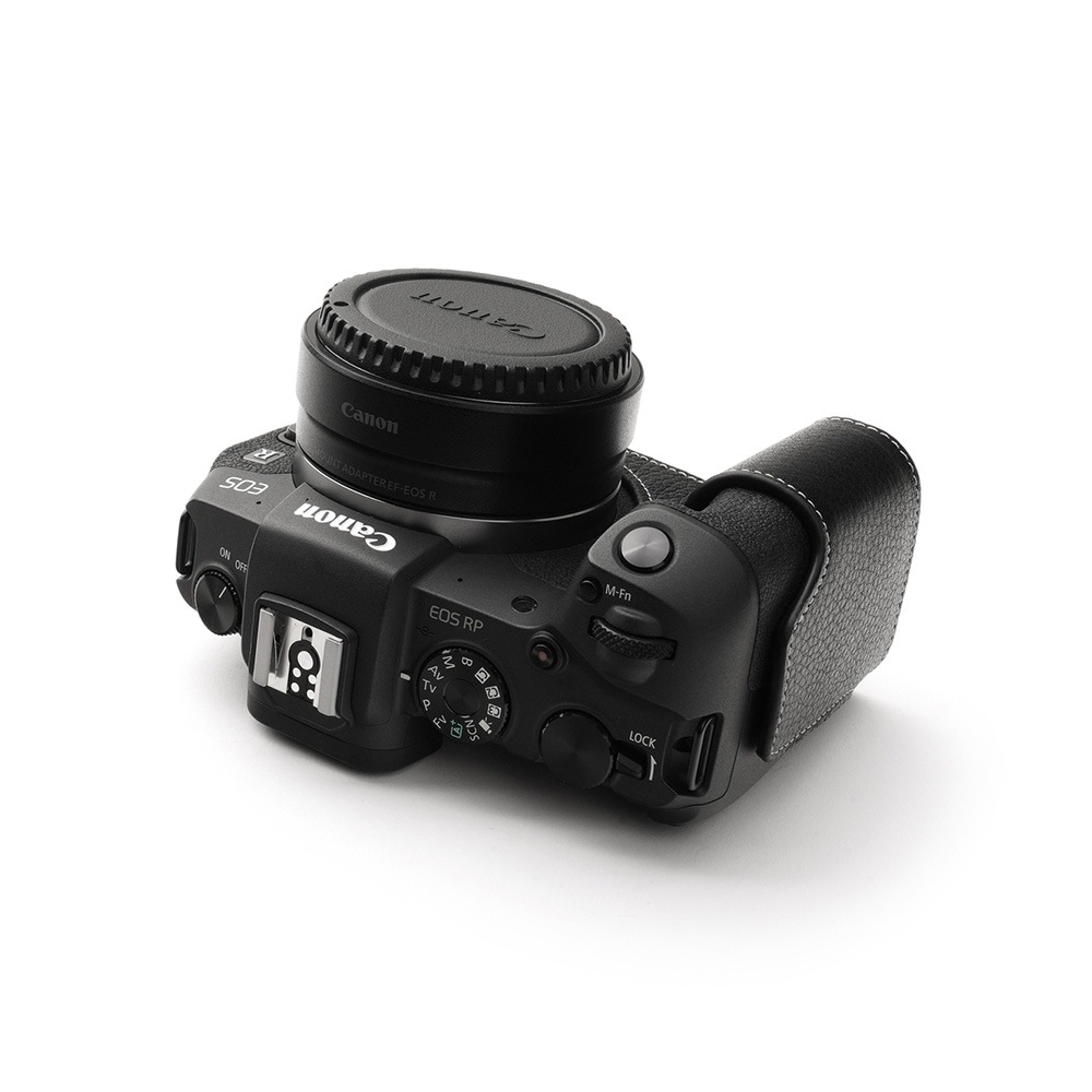 TP Original Canon EOS RP 用 ボディーハーフケース ブラック
