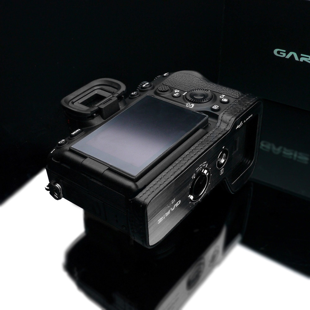 市場 GARIZ SONY 本革カメラケース 用 α7C 割引価格の商品 SONY α7c用 GARIZ ボディースーツ XS-CHA7CBK ゲリズ その他
