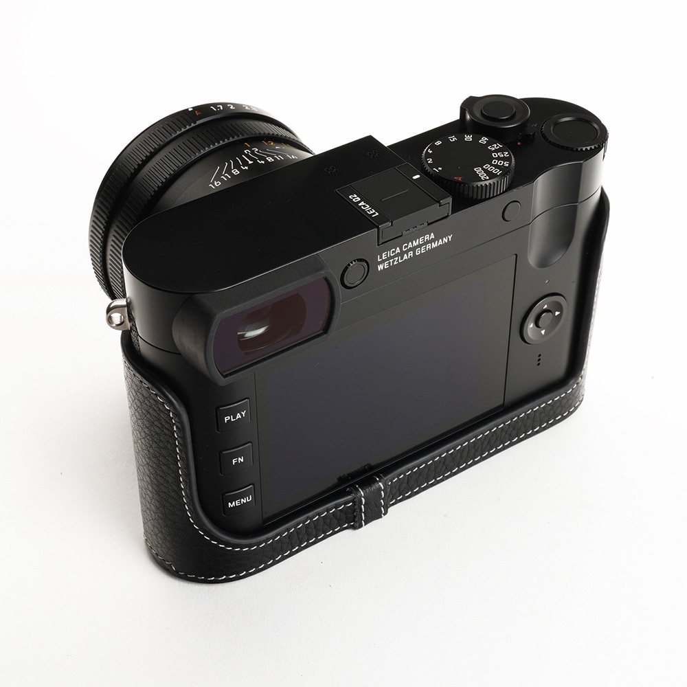 TP Original Leica Q2 用 ボディーハーフケース ブラック