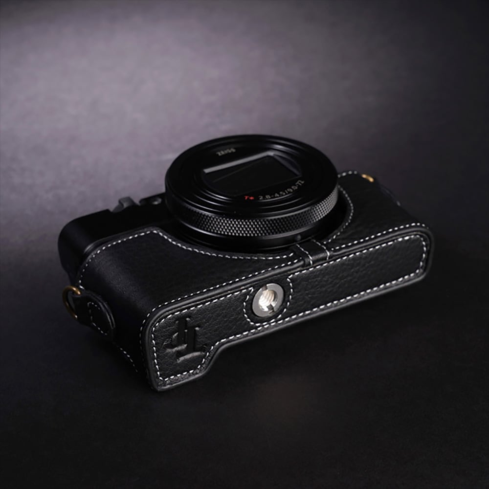 本革 SONYカメラケース RX100 M6/RX100VI用 本革 SONYカメラケース RX100 M6/RX100VI用 SONY DSC-RX100M7を