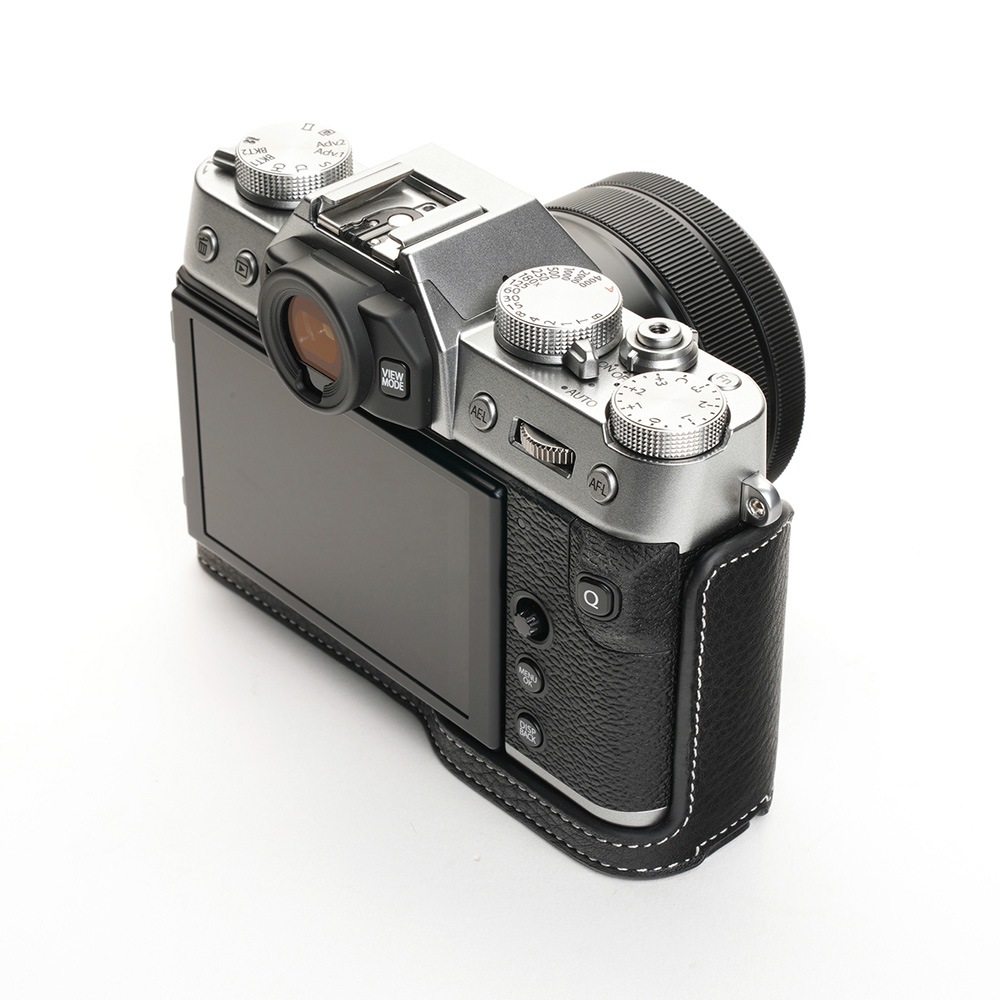 TP Original FUJIFIFILM X-T30/20/10 用 ボディーハーフケース ブラック