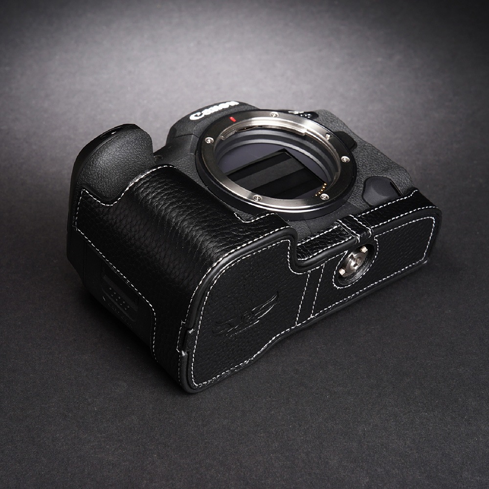 TP Original Canon EOS R5 用 ボディーハーフケース ブラック