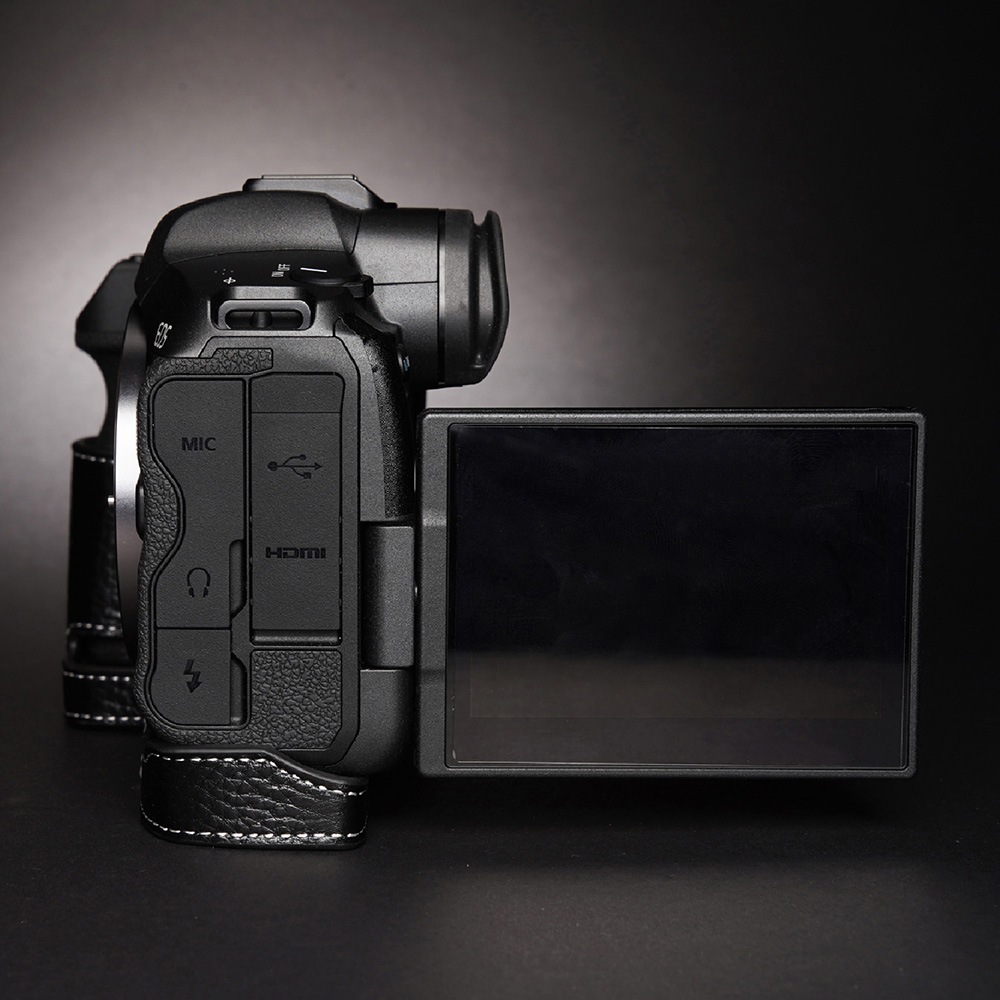 Canon - コハル Canon EOSR5＋ボディーハーフケース TP Original Canon EOS R5 用 ボディーハーフケース ダーク