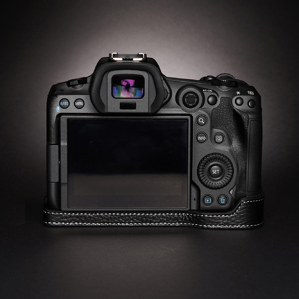 TP Original Canon EOS R5 用 ボディーハーフケース ブラック