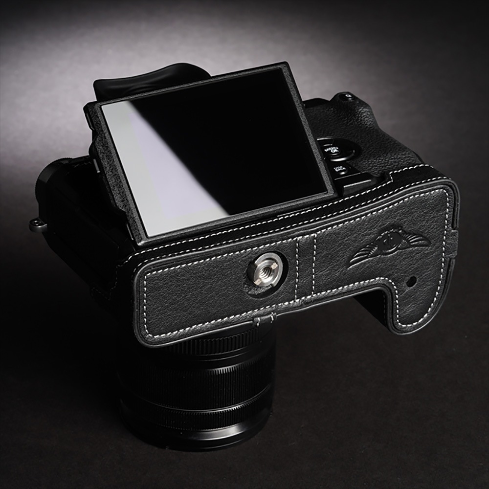 フジフィルム FUJIFILM X-H1 ハーフケース付き 良品 動作品 美品 TP Original FUJIFILM X-H1 用 ボディーハーフケース ブラック