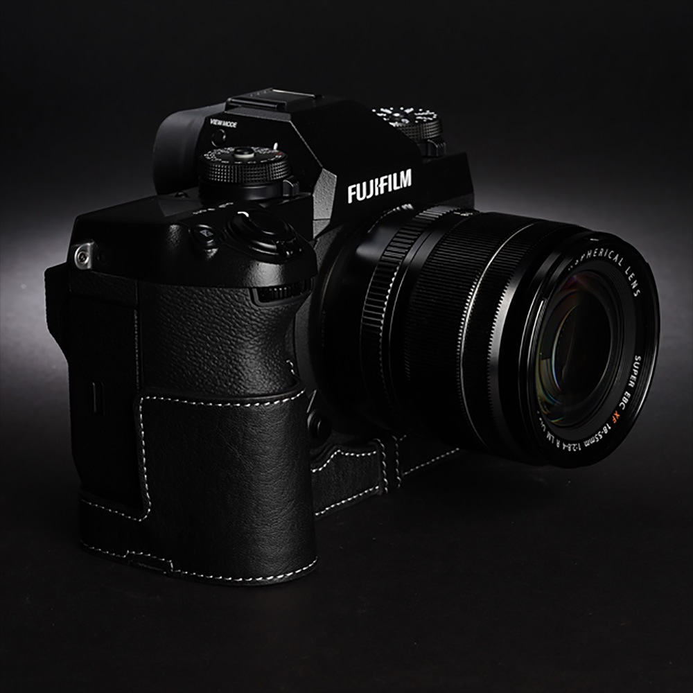 フジフィルム FUJIFILM X-H1 ハーフケース付き 良品 動作品 美品 TP Original FUJIFILM X-H1 用 ボディーハーフケース ブラック