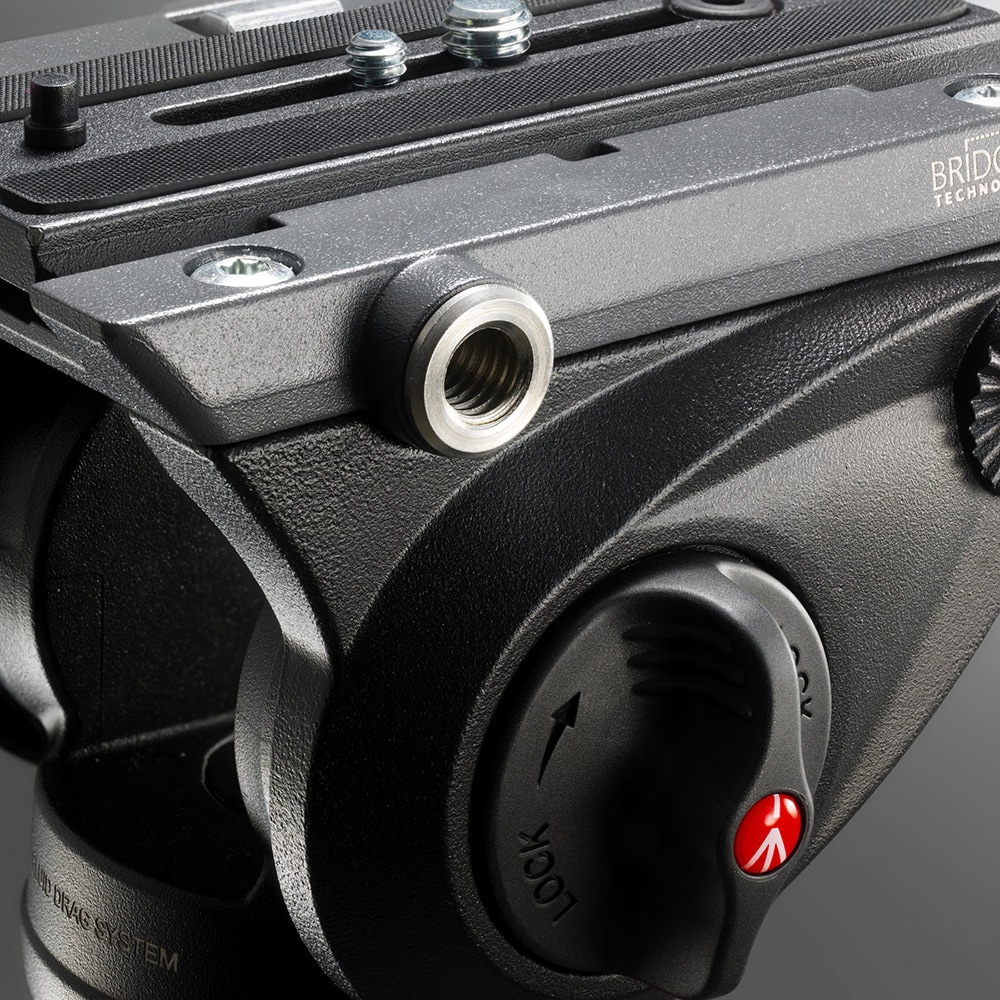 Manfrotto プロフルード ビデオ雲台 60mm フラットベース Manfrotto プロフルード ビデオ雲台 60mm フラットベース
