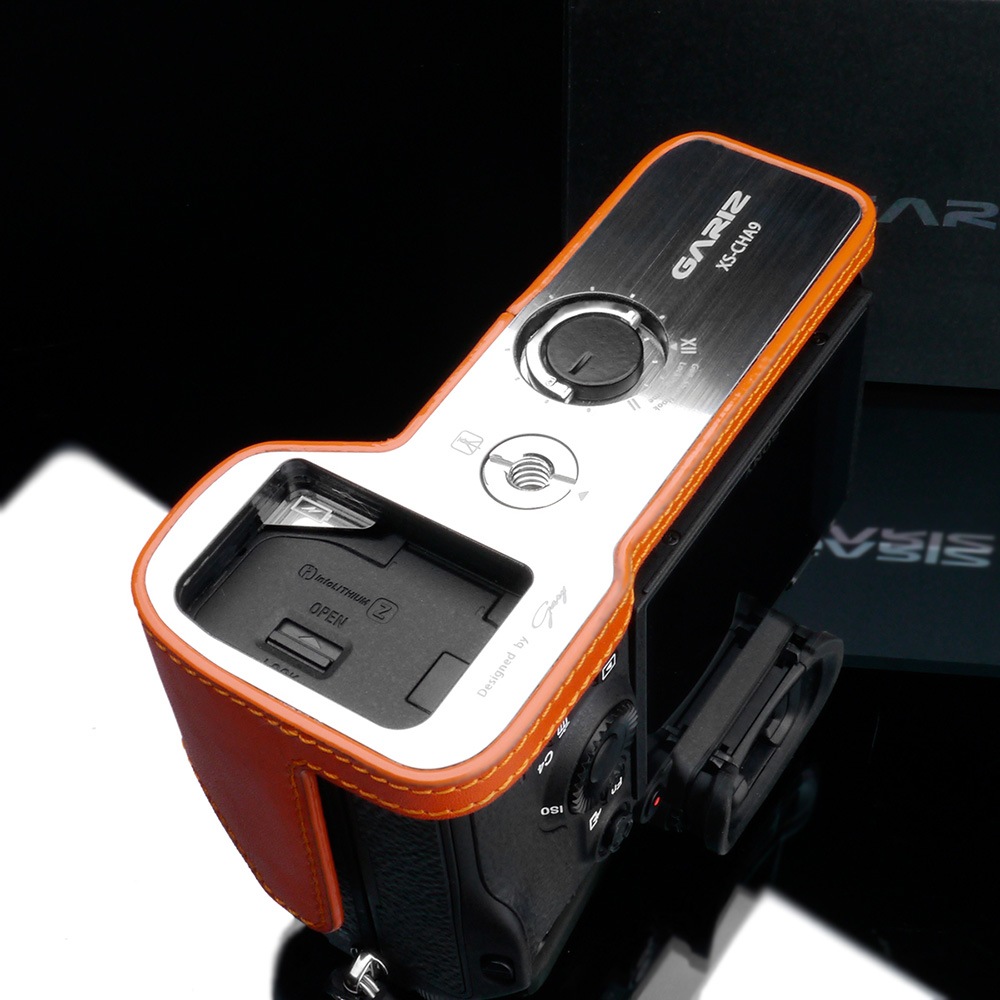 GARIZ SONY α9/α7 III /α7R III 兼用 本革カメラケース XS-CHA9OR ...