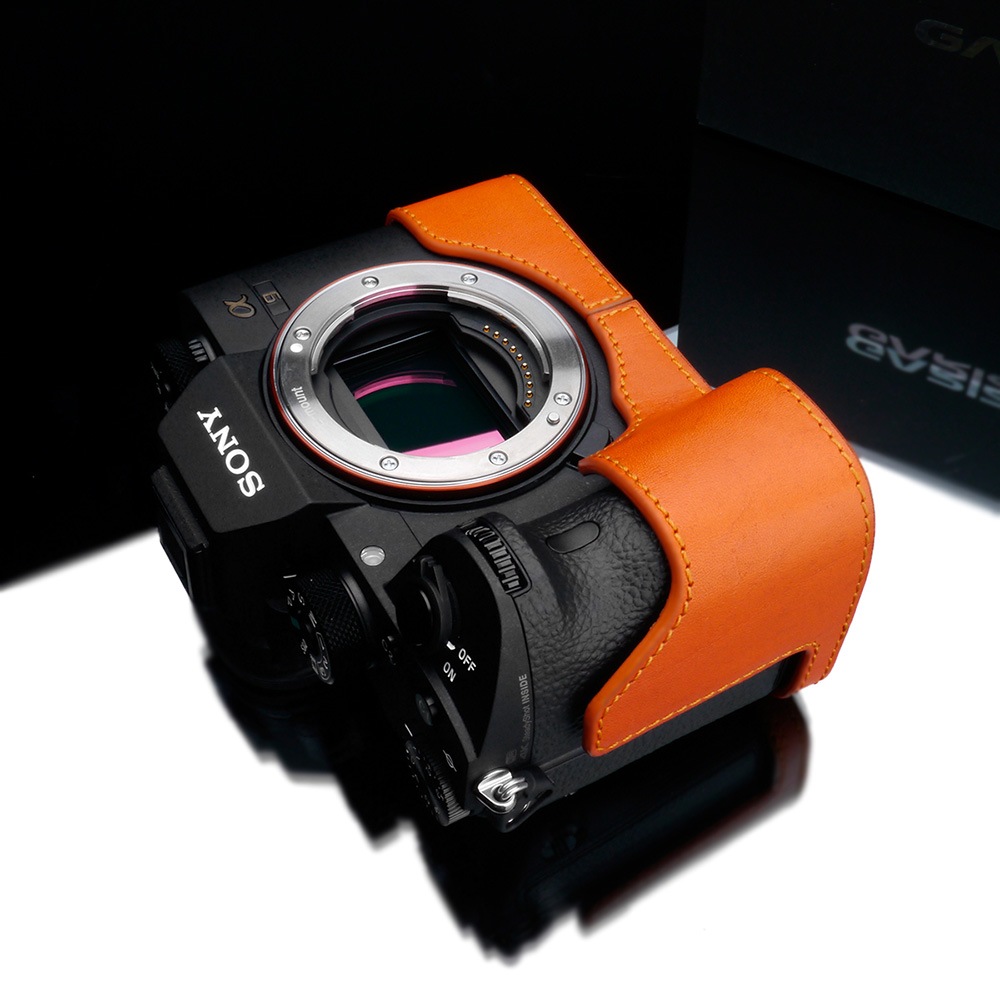 GARIZ SONY α9/α7 III /α7R III 兼用 本革カメラケース XS-CHA9OR ...