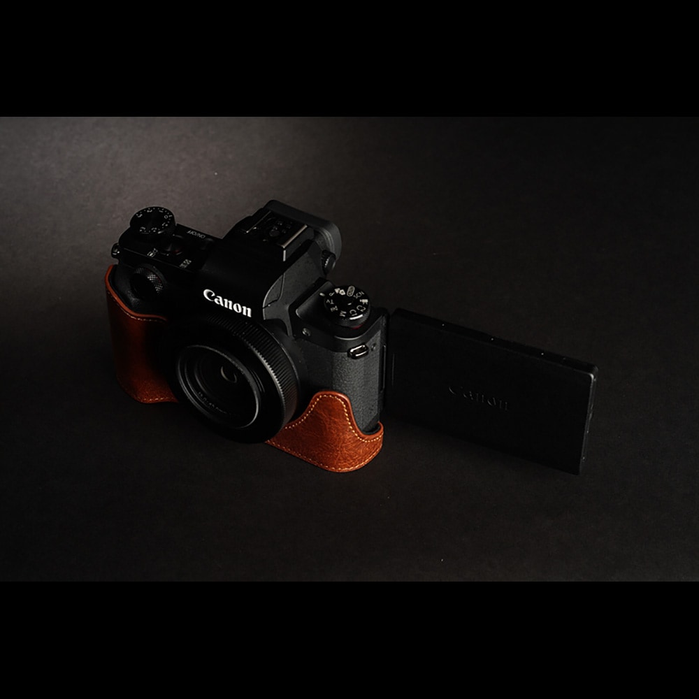 TP Original Canon PowerShot G1 X Mark III 用 ボディーハーフケース