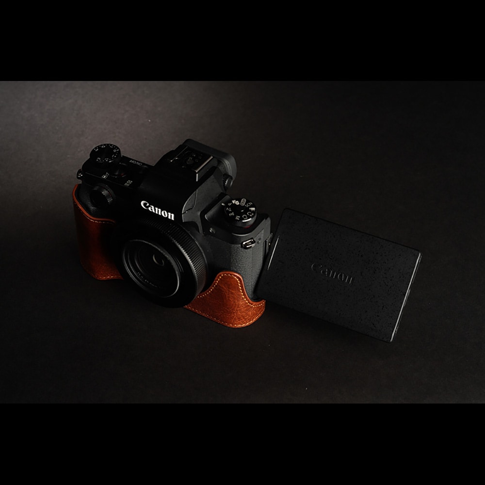 TP Original Canon PowerShot G1 X Mark III 用 ボディーハーフケース