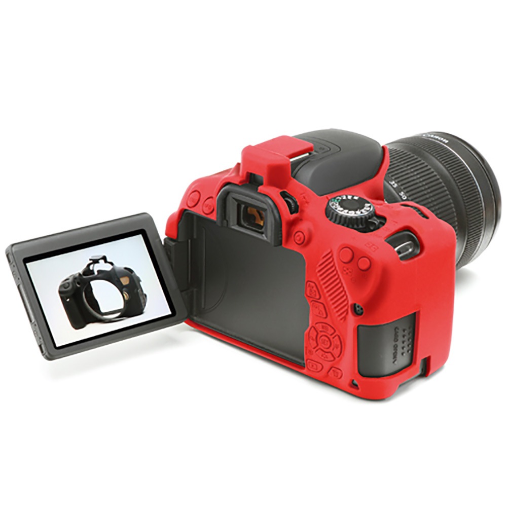 イージーカバー Canon EOS Kiss X6i & X7i 用 レッド | カメラ