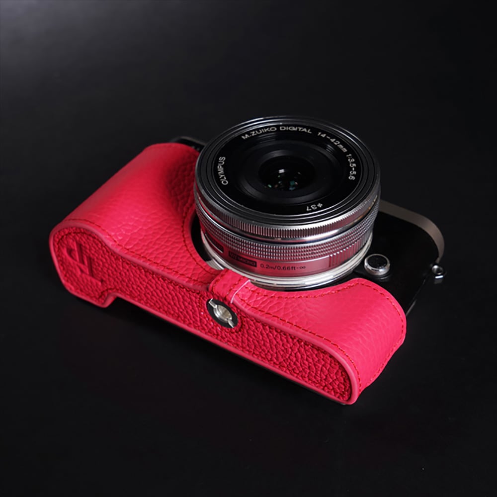 Olympus PEN e-pl9 純正ケース付き TP Original OLYMPUS PEN E-PL9 用 ボディーハーフケース