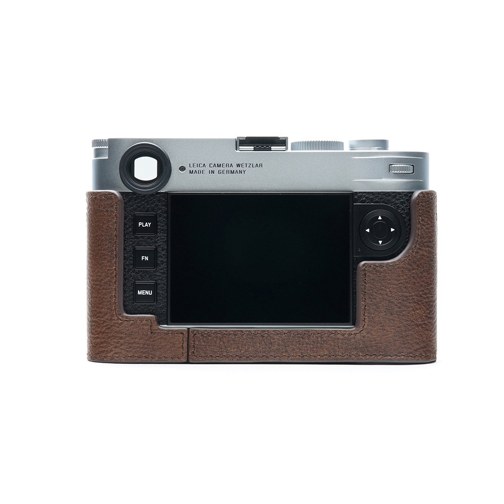 TP Original Leica M11 用 ボディーハーフケース ダークブラウン ...