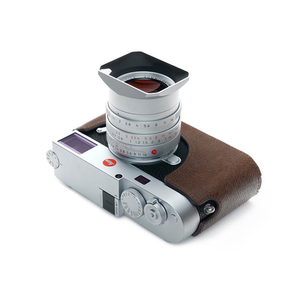TP Original Leica M11 用 ボディーハーフケース ダークブラウン