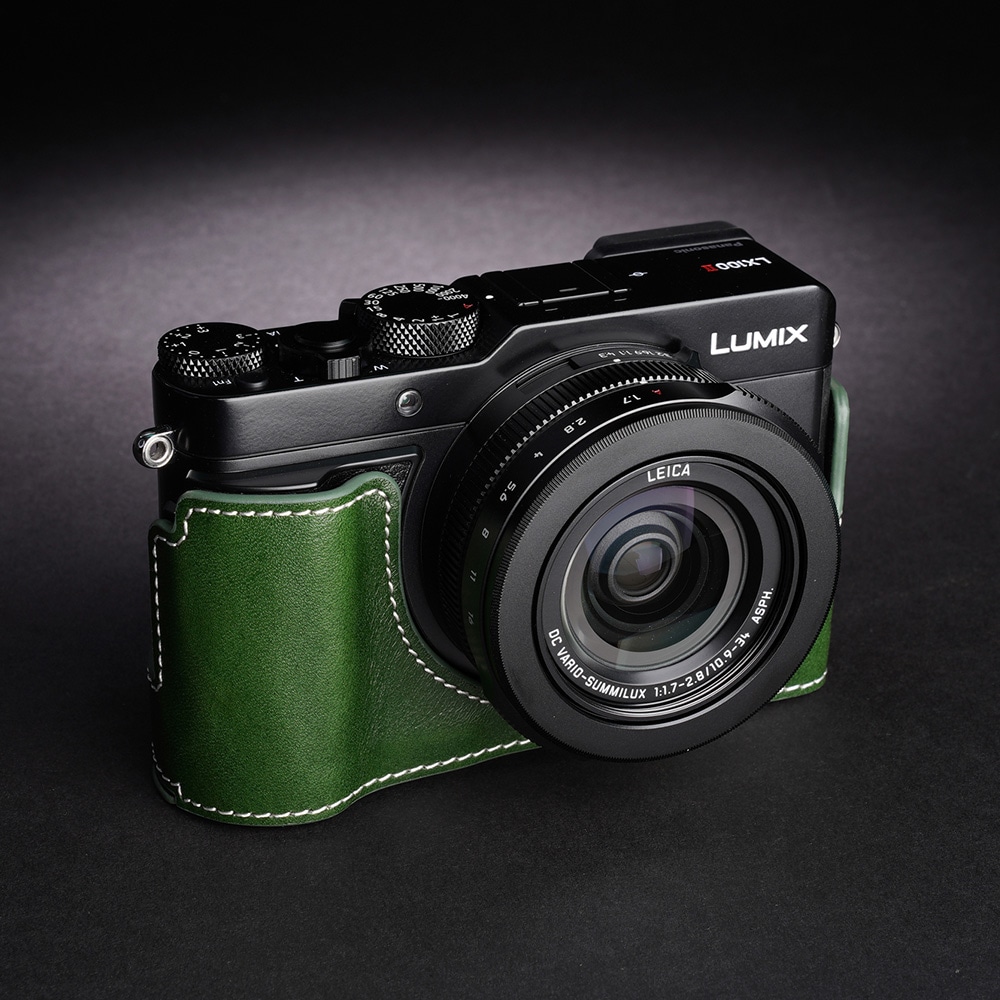 TP Original Panasonic LUMIX LX100II 用 ボディーハーフケース