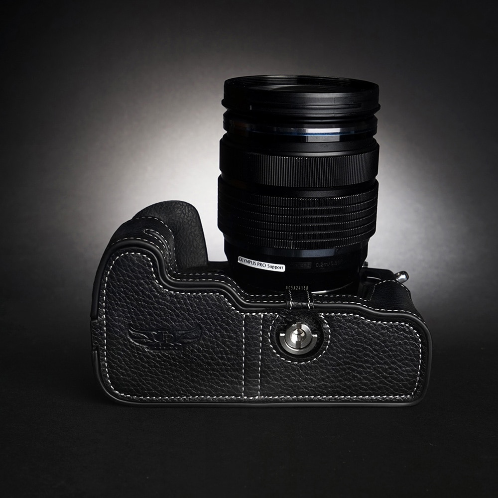 TP Original OM SYSTEM OM-1 用 ボディーハーフケース ブラック