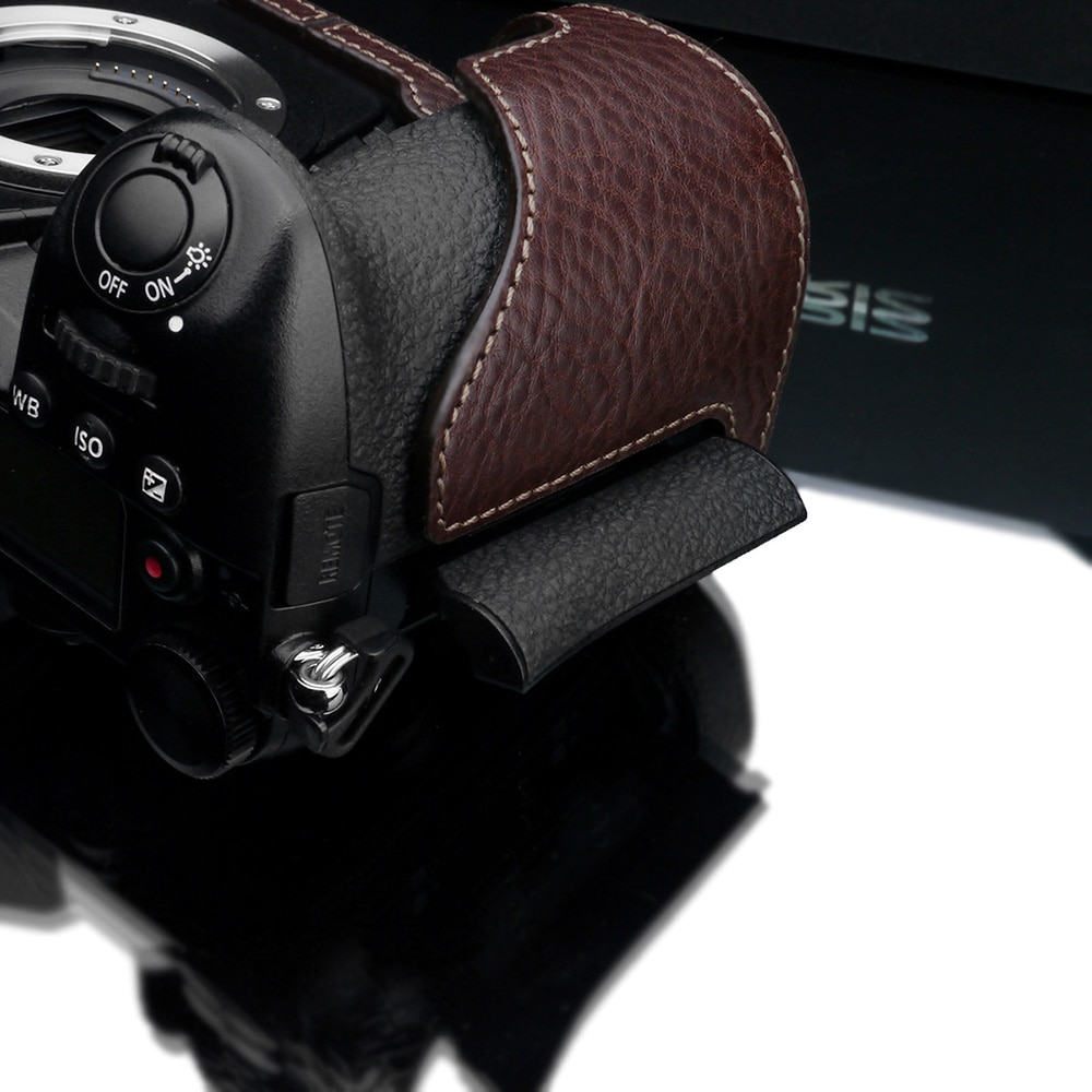 Gariz Panasonic Lumix G9 Pro Dc G9 用 本革カメラケース Xs Chg9br ブラウン カメラケース ボディージャケット ハーフケース Panasonic パナソニック用 スマイルカメラ