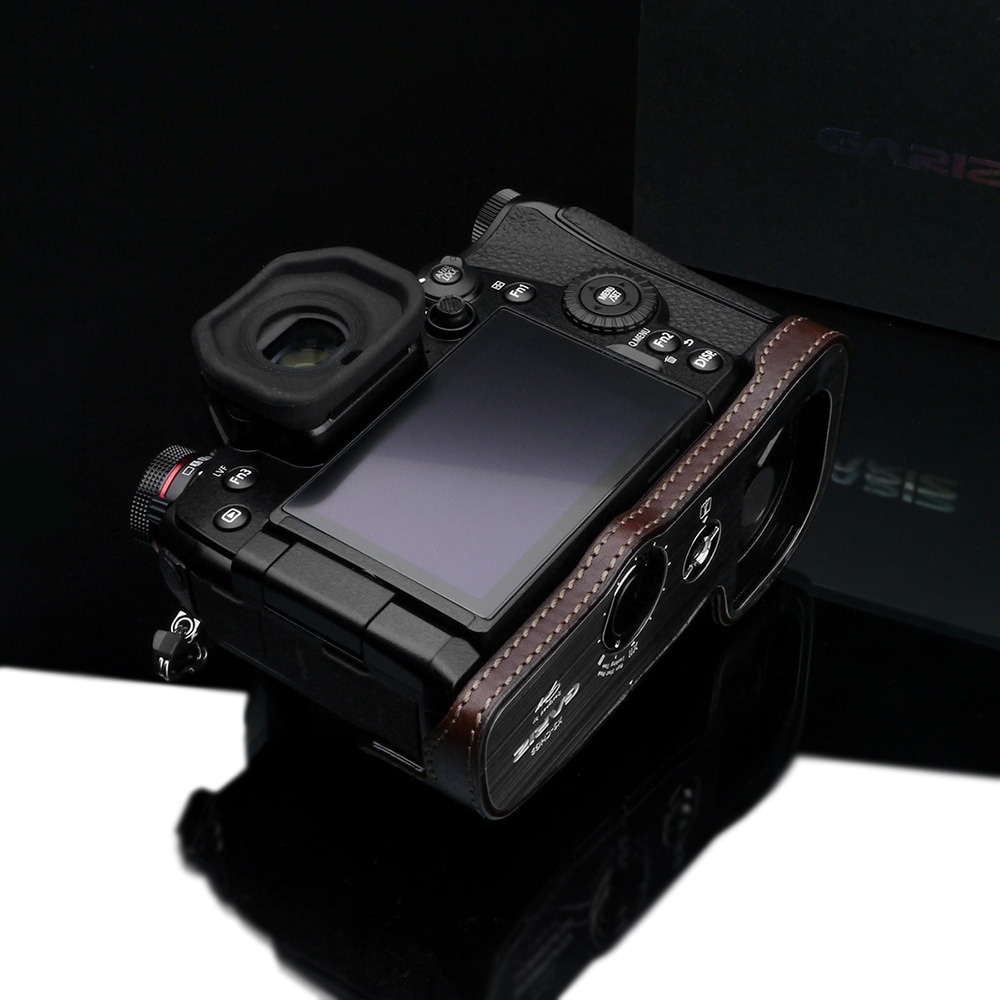 Gariz Panasonic Lumix G9 Pro Dc G9 用 本革カメラケース Xs Chg9br ブラウン カメラケース ボディージャケット ハーフケース Panasonic パナソニック用 スマイルカメラ
