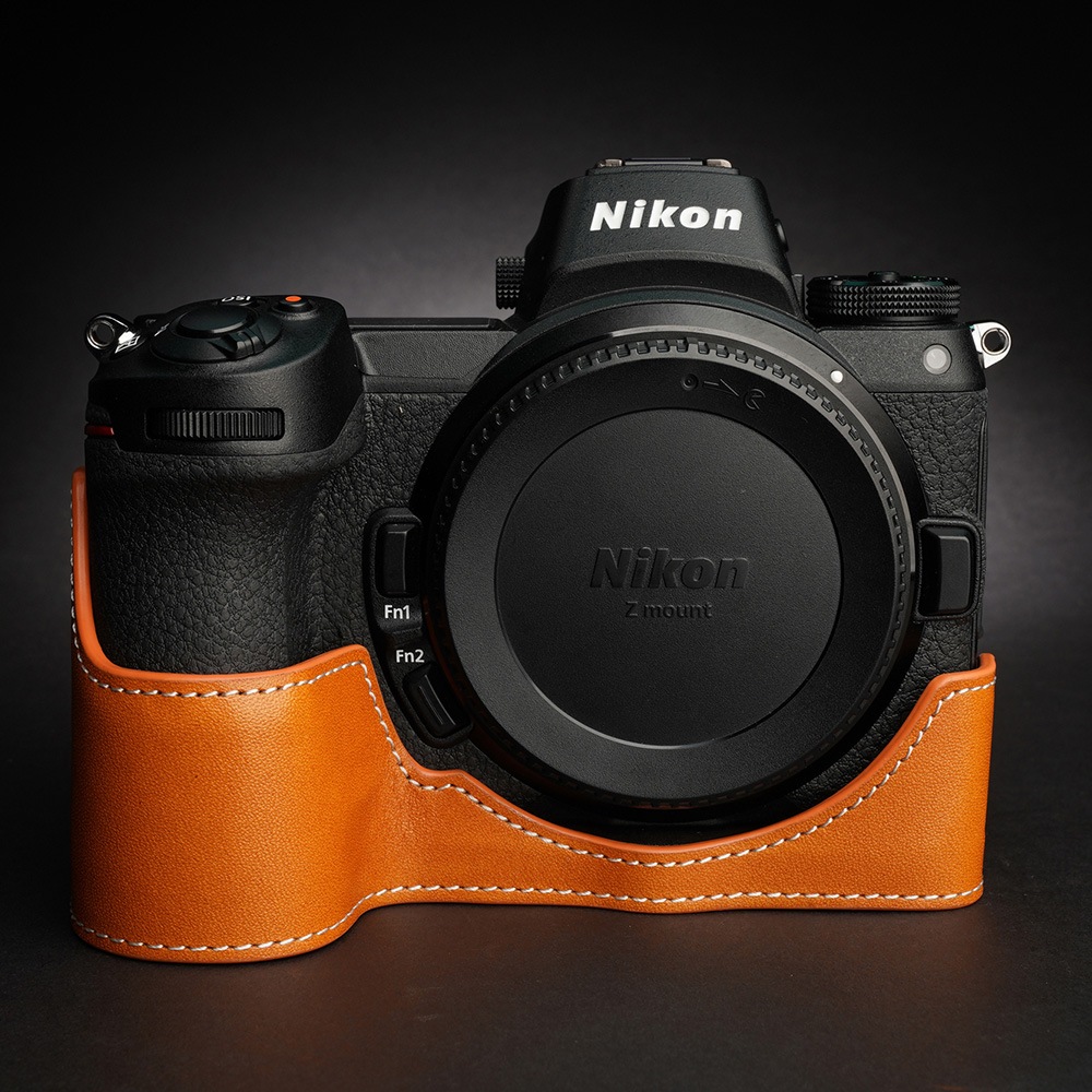 TP Original Nikon Z7/Z6 用 ボディーハーフケース オレンジ