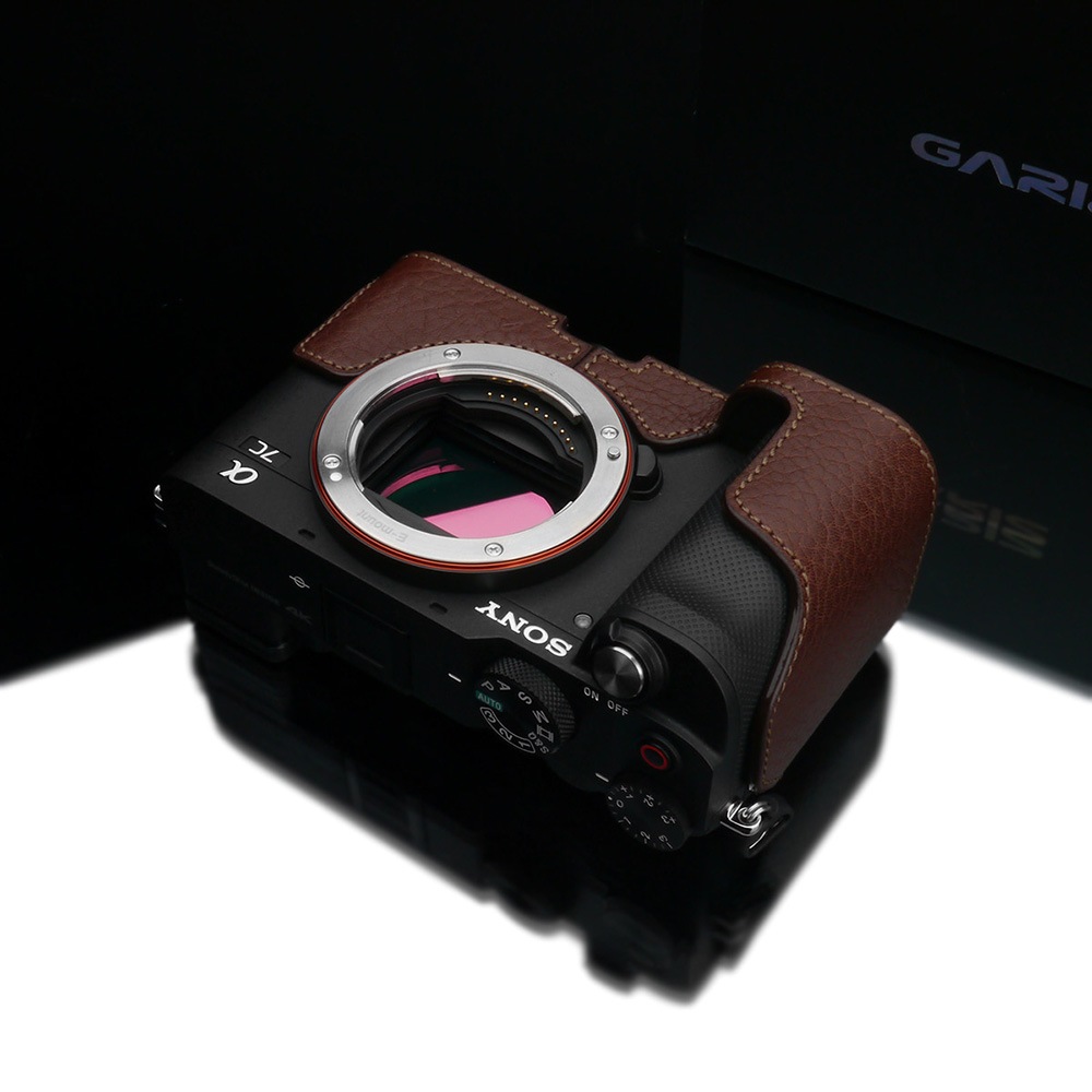 市場 GARIZ SONY 本革カメラケース 用 α7C 割引価格の商品 SONY α7c用 GARIZ ボディースーツ XS-CHA7CBK ゲリズ その他