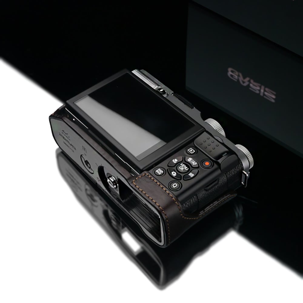 GARIZ FUJIFILM X-M1用 本革カメラケース HG-XM1BR ブラウン