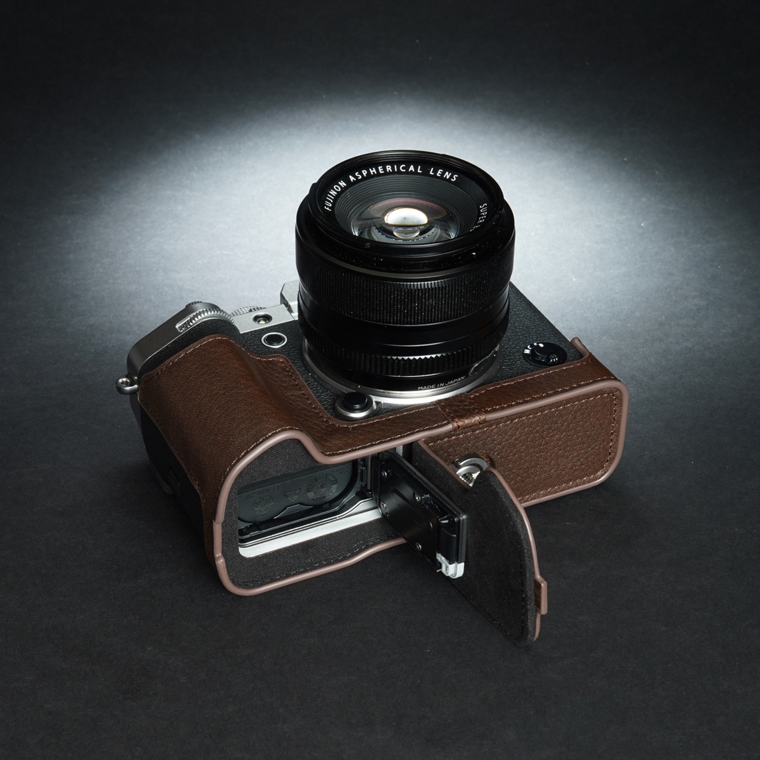 TP Original FUJIFILM X-T5 用 ボディーハーフケース ダーク