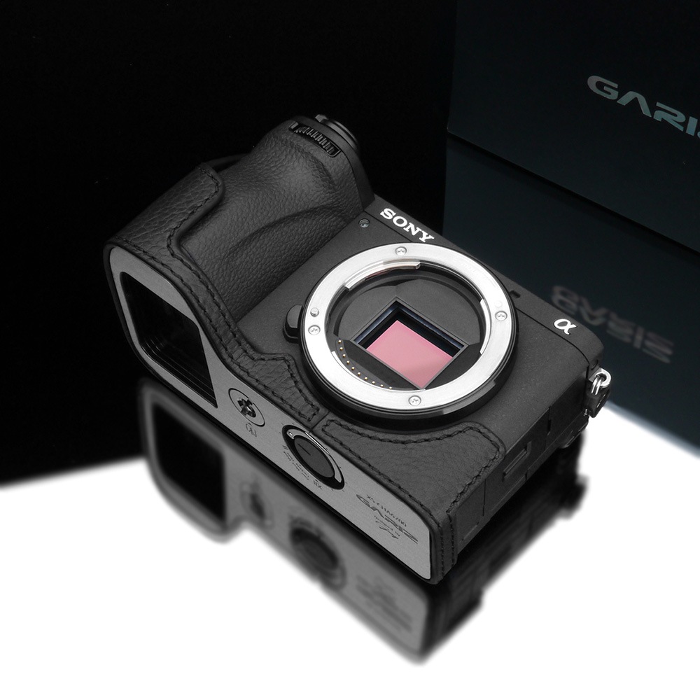 GARIZ SONY α6700 用 本革カメラケース XS-CHA6700BK ブラック