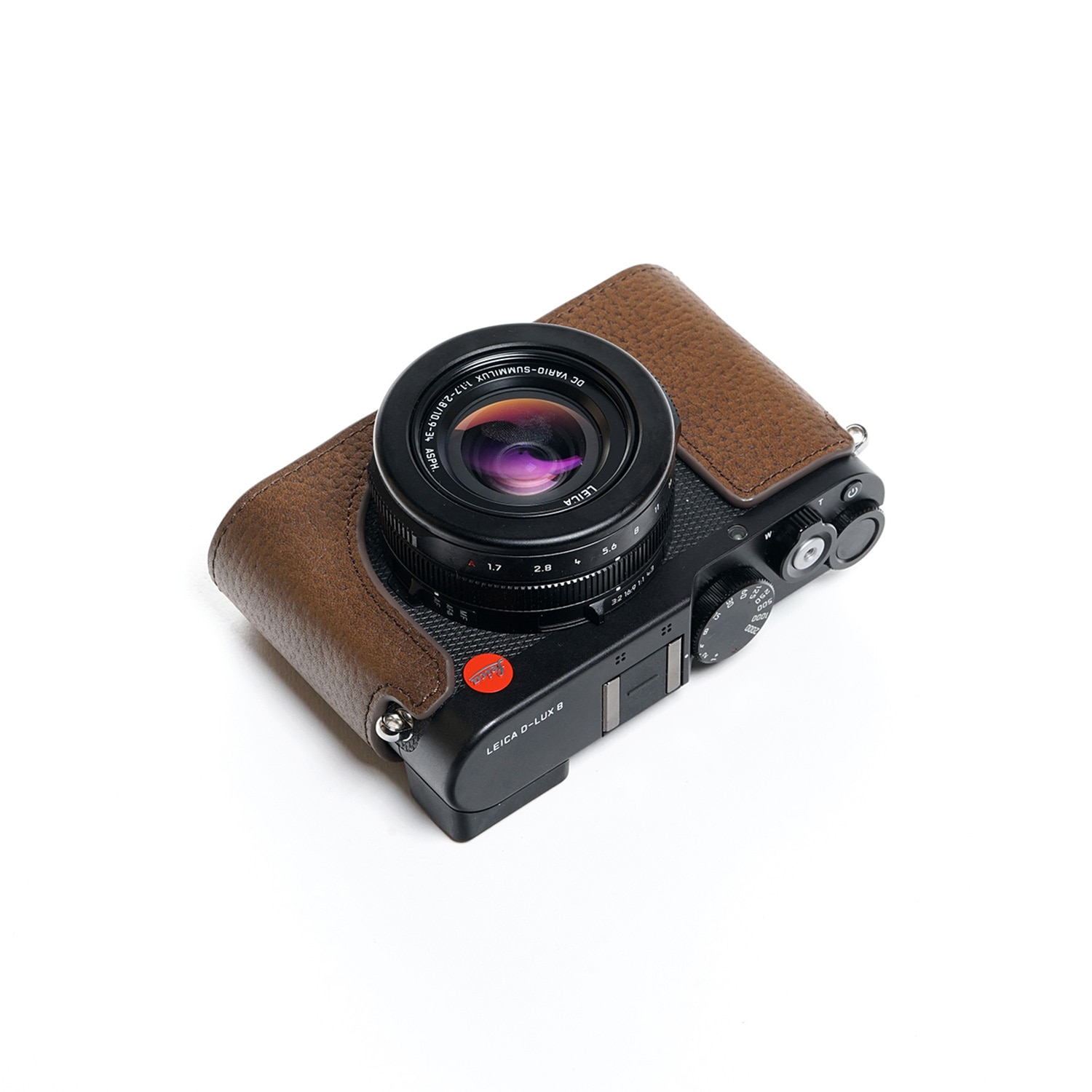 TP Original Leica D-LUX8用 ボディーハーフケース ダークブラウン