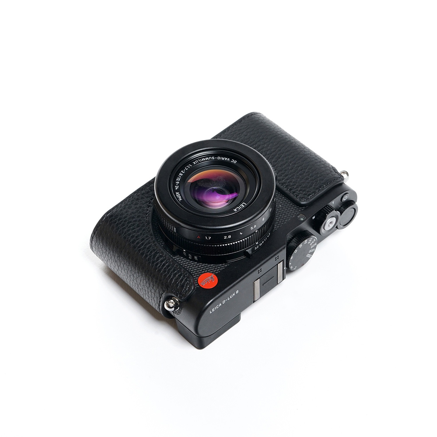 TP Original Leica D-LUX8用 ボディーハーフケース ブラック