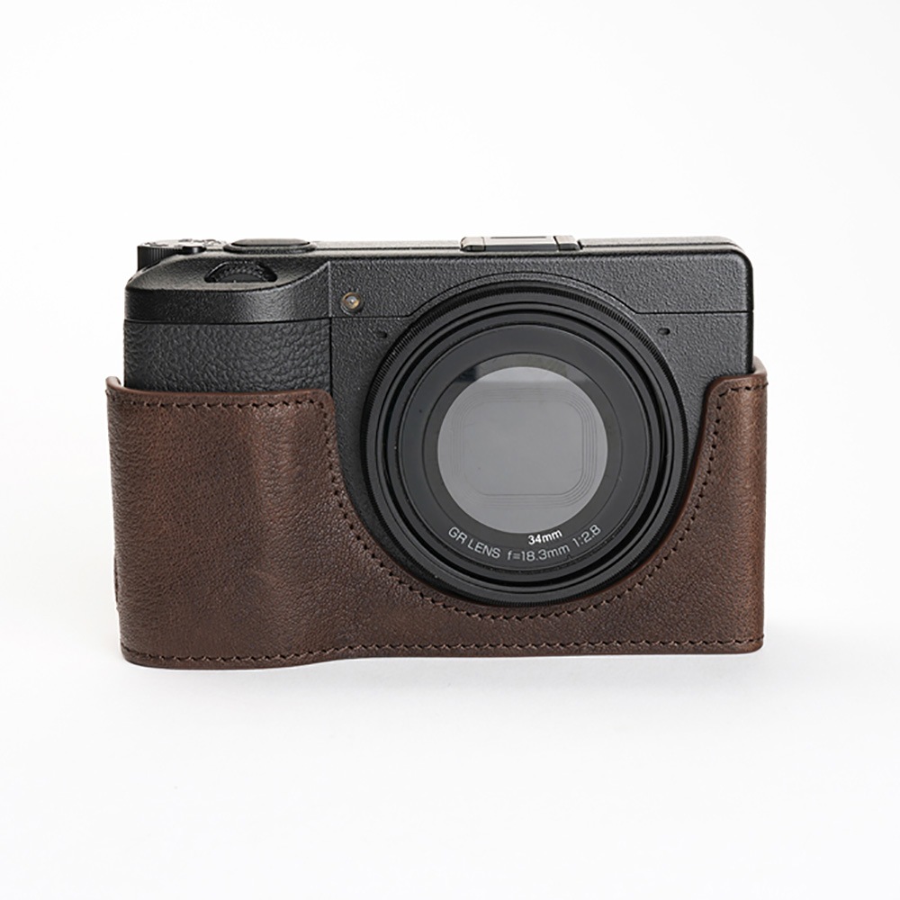 TP Original RICOH GR III 用 ボディーハーフケース ダーク